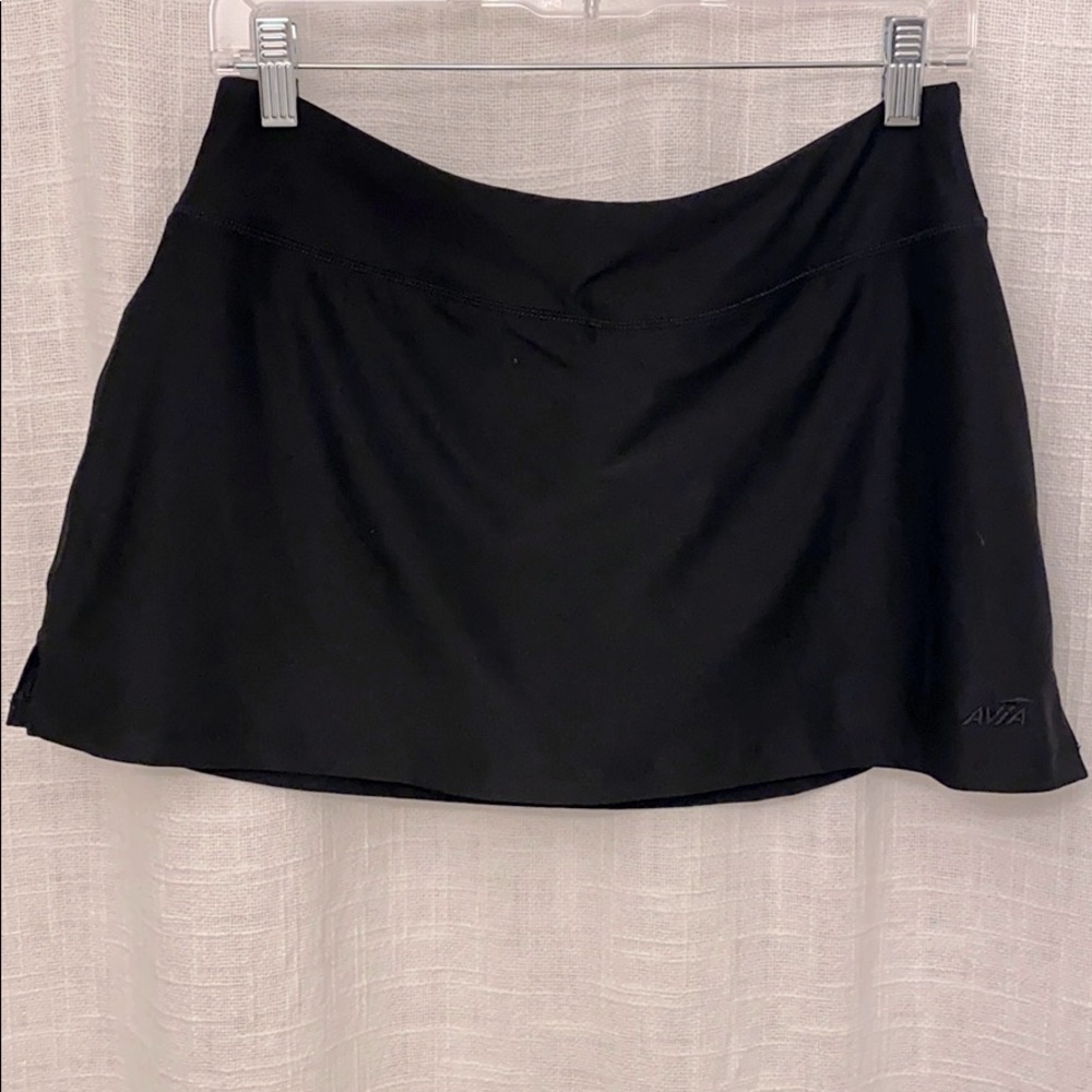 Avia short black tennis skirt with shorts M